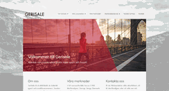Desktop Screenshot of gerisale.se